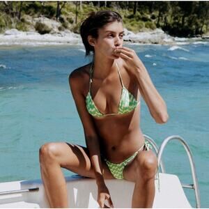 Triangl Swimwear Vinca Jungle Confetti Bikini Set Medium Top / Large Bottom